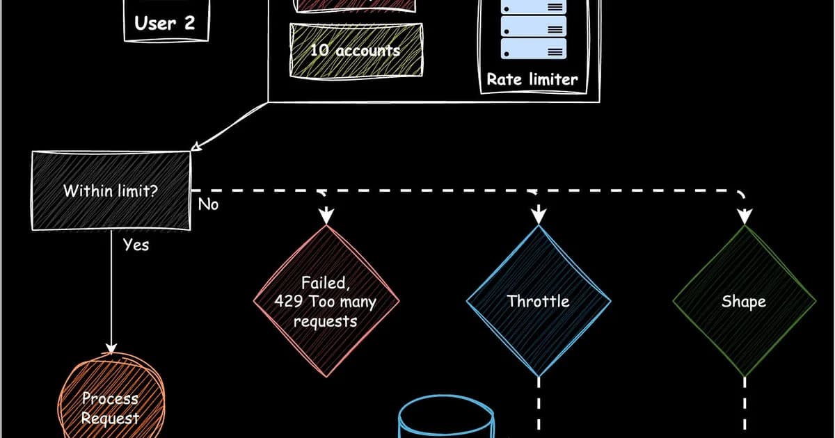 Rate Limiting: Token Bucket, Leaky Bucket, Sliding Window, and Fixed Counter